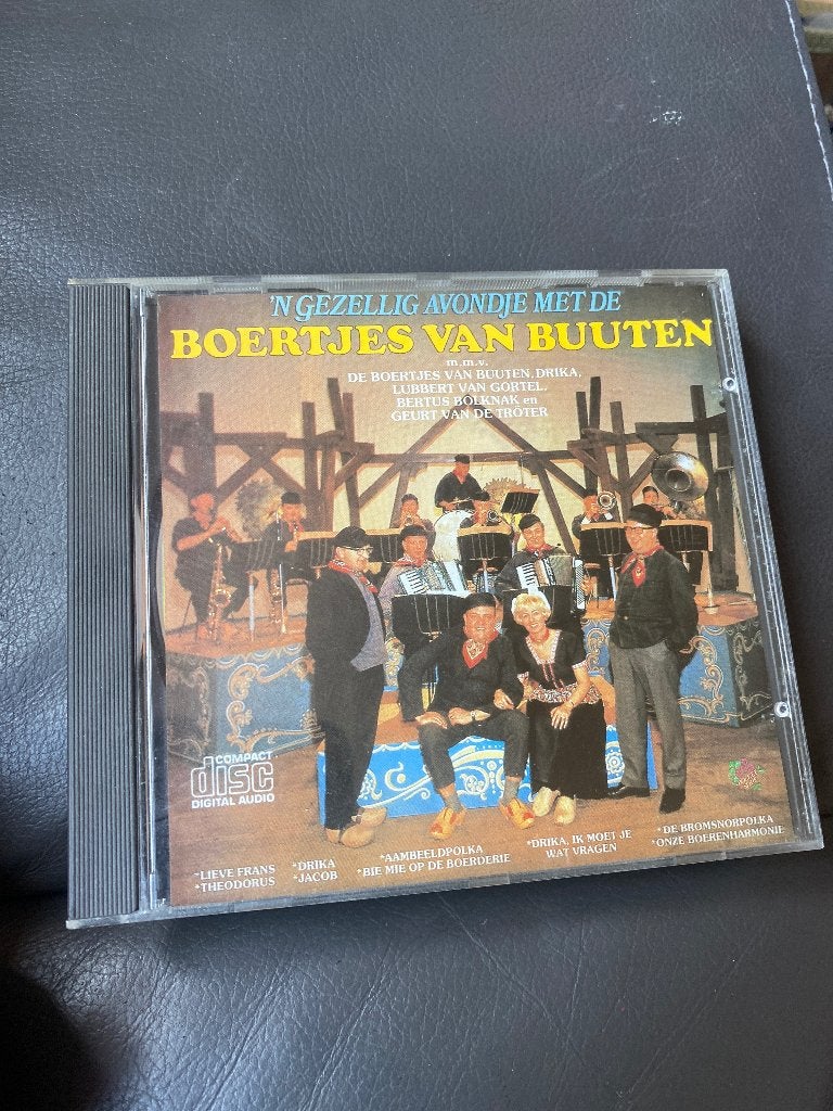 CD: 'n Gezellig Avondje met de Boertjes van Buuten, Ophalen of Verzenden, Zo goed als nieuw, Volksmuziek, Inclusief doosje