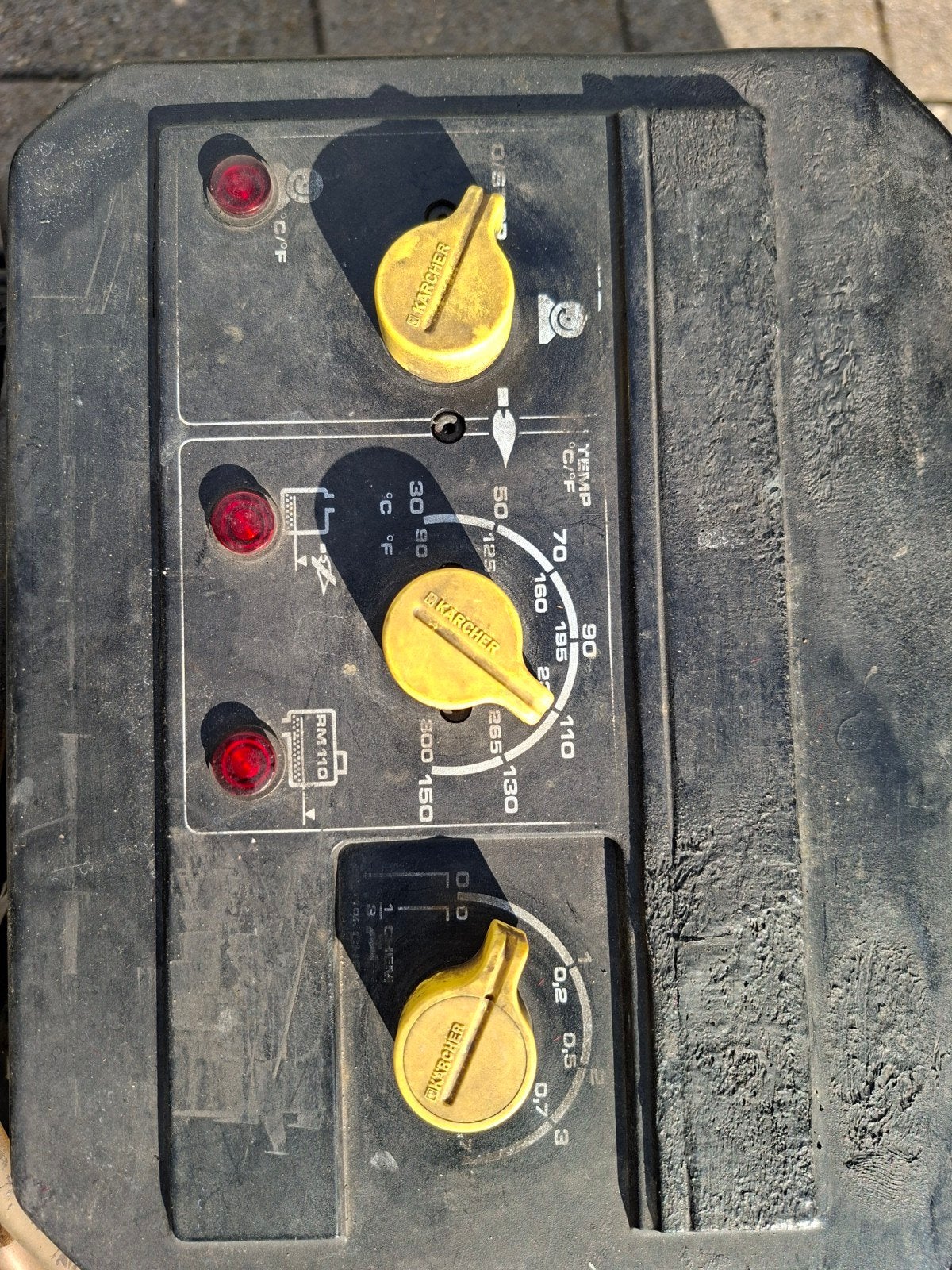 Professionele Stoom- en Hogedrukreiniger 380V & Benzine, Ophalen, Gebruikt