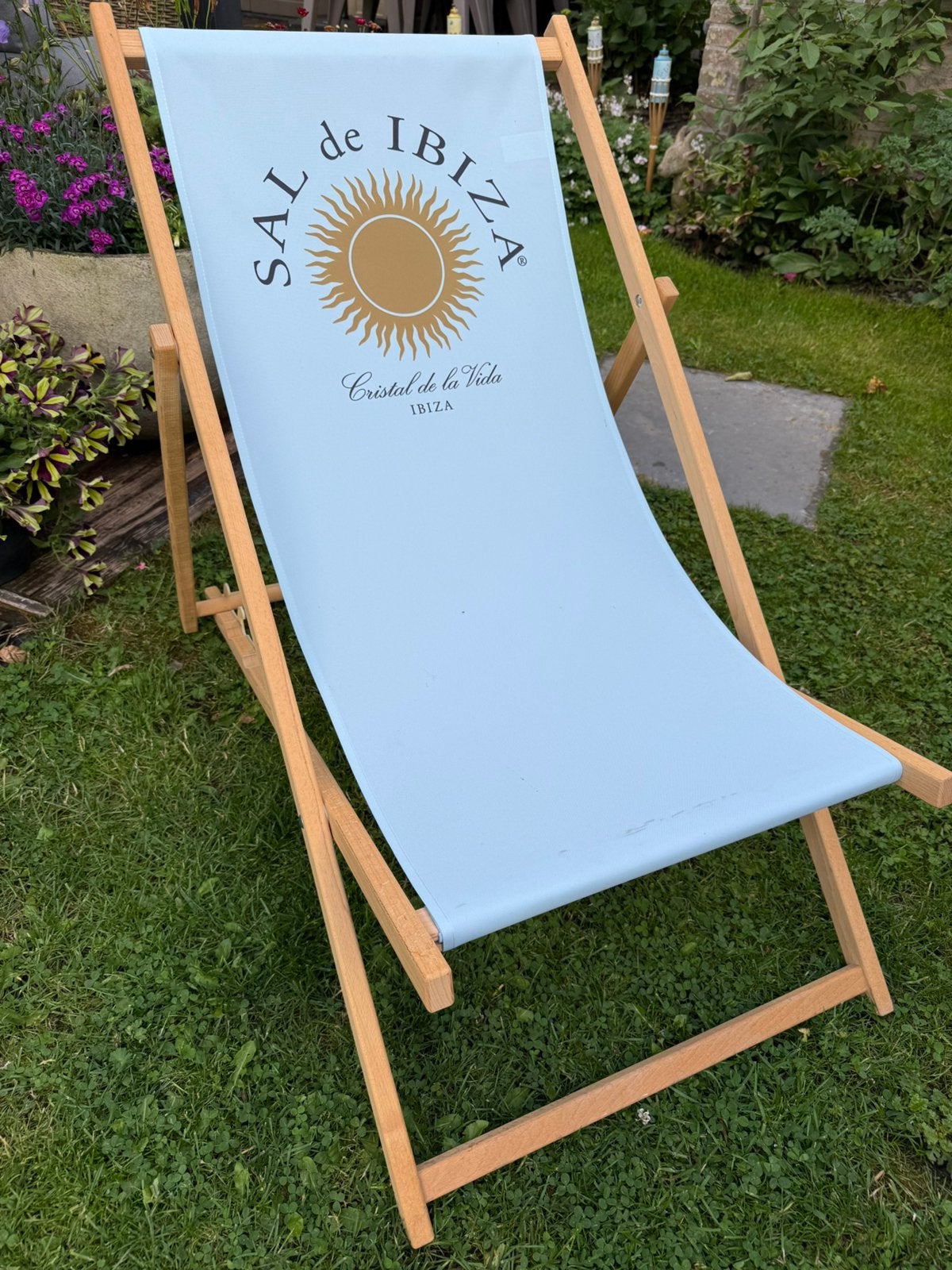Strandstoel Sal de Ibiza, Ophalen, Hout