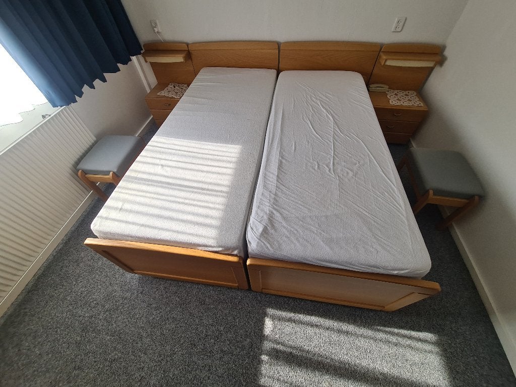 2 persoons bed, Ophalen, Gebruikt, Tweepersoons, 200 cm