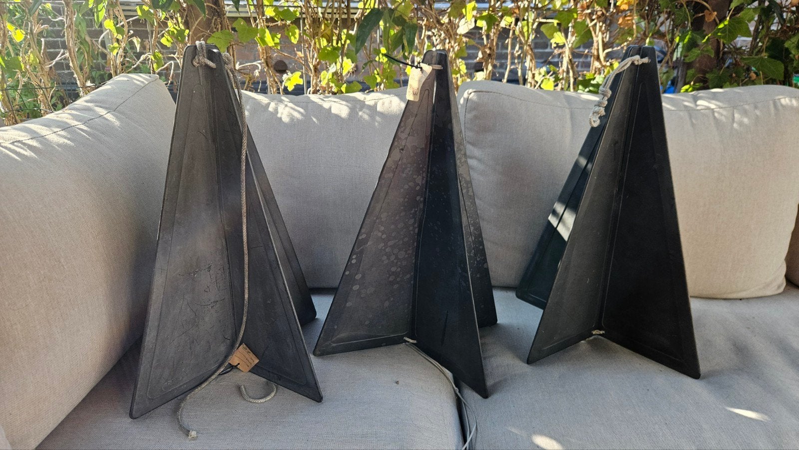 1 is verkocht Seinkegel voor zeilboot - Set van 3, Watersport en Boten, Ophalen of Verzenden