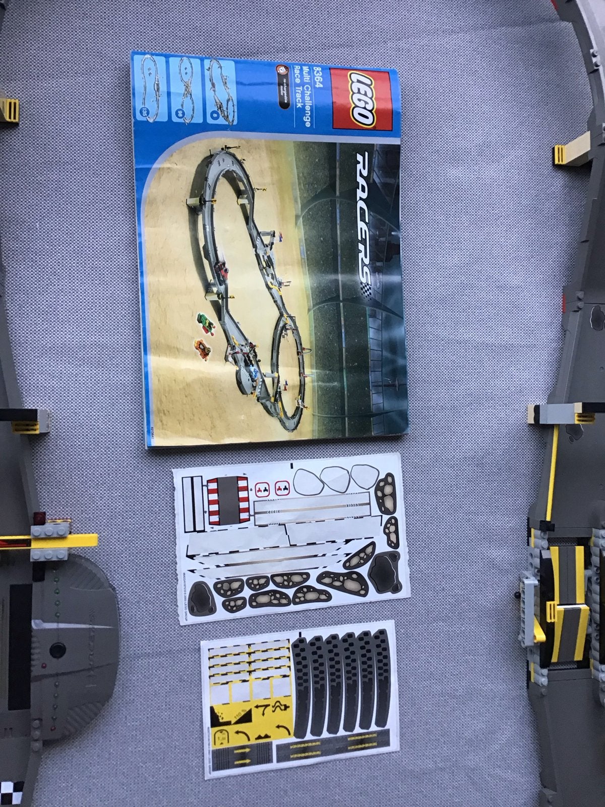 Lego Racers 4584: Bliksem McQueen Racebaan, Kinderen en Baby's, Gebruikt, Lego, Ophalen of Verzenden, Compleet
