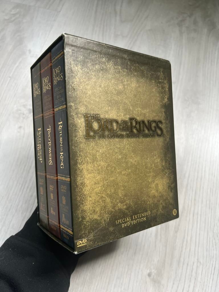 DVD boxset Lord of the Rings, Verzenden, Zo goed als nieuw, Overige typen