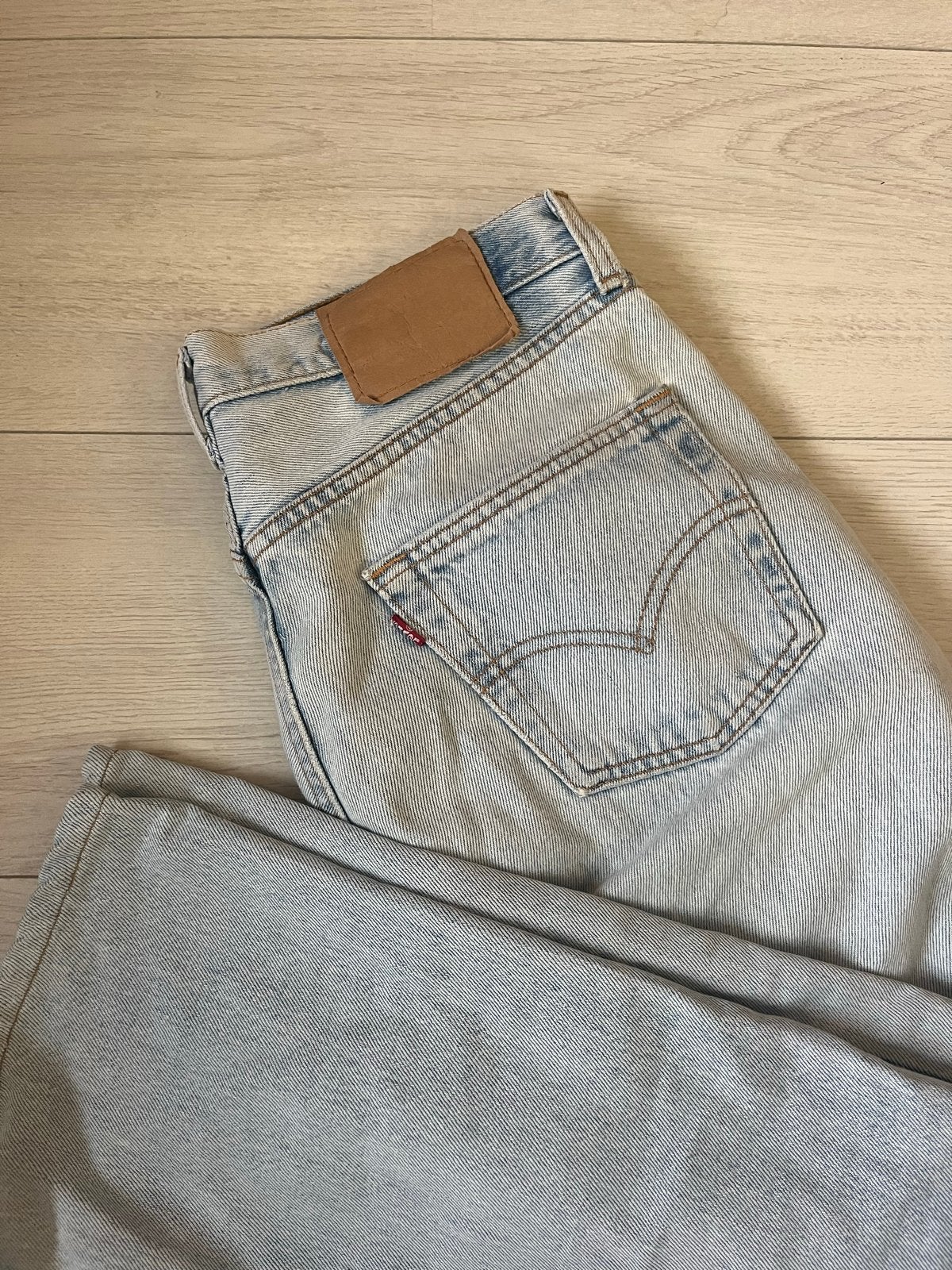 Levi's 501 Jeans - Lichtblauw - W28/W29, Ophalen of Verzenden, Zo goed als nieuw, Blauw, W28 - W29 (confectie 36)