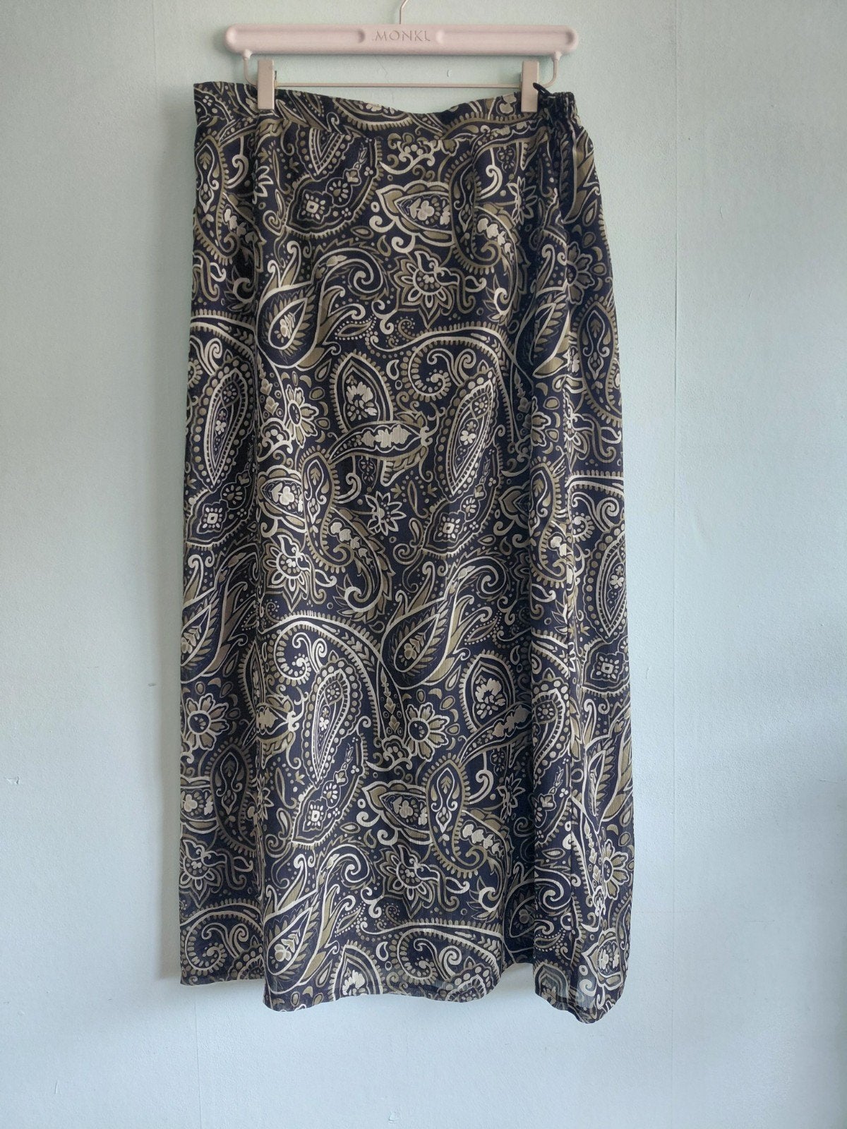 Maxi rok met paisley print - Maat 46, Kleding | Dames, Rokken, Meerkleurig, Maat 46/48 (XL) of groter, Ophalen of Verzenden, Zo goed als nieuw