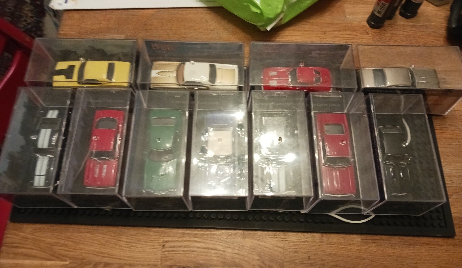 Verzameling Muscle Cars 1:43 Ford, Chevy, Dodge Modellen, Overige merken, Auto, 1:32 tot 1:50, Ophalen of Verzenden
