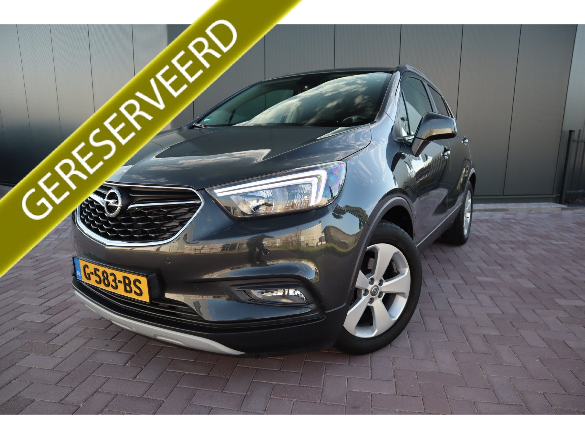 Opel Mokka X 1.4 Turbo Innovation Lederen Comfort stoelen Na, Auto's, Voorwielaandrijving, 12 maanden, Gebruikt, Leder