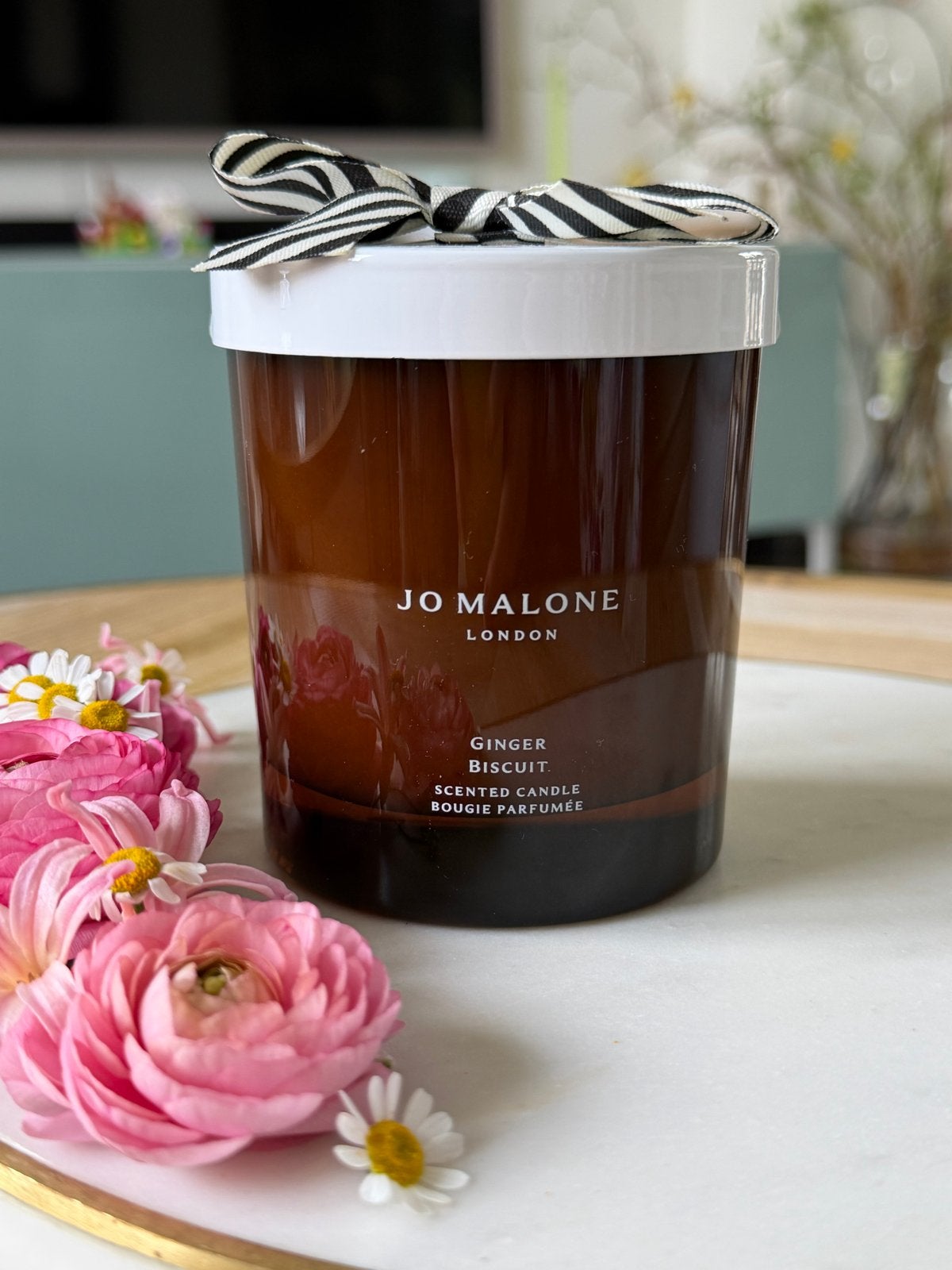 Jo Malone London Ginger Biscuit Scented Candle Nieuw, Bruin, Overige merken, Ophalen of Verzenden, Kaars