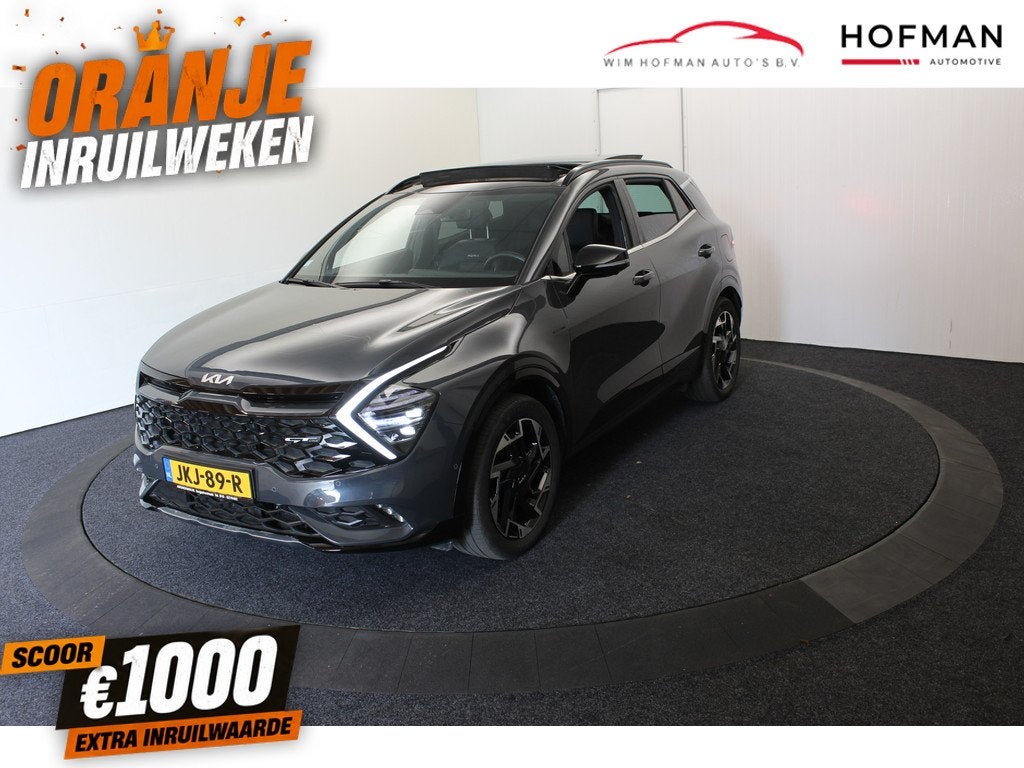 Kia Sportage 1.6 T-GDi Plug-in Hybr AWD 266Pk GT-PlusLine Pa, Auto's, Kia, 1350 kg, Gebruikt, 4 cilinders, Met garantie (alle)