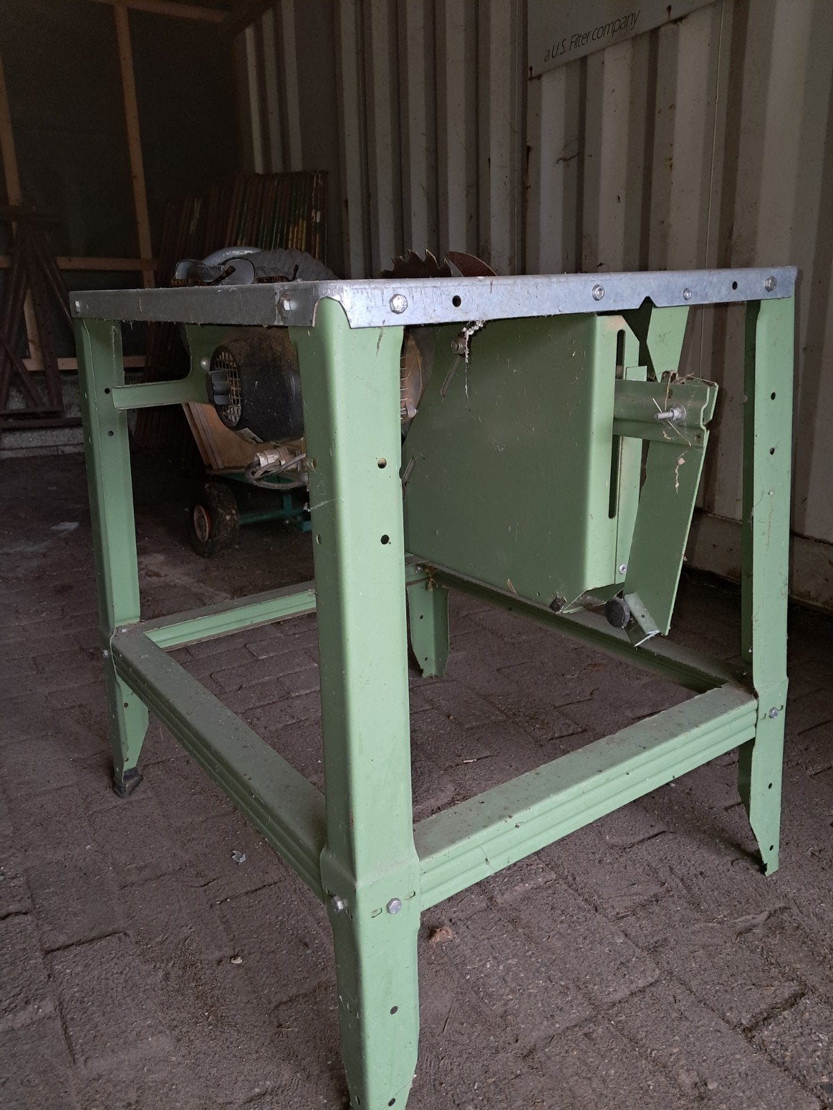 Zaagtafel 220V - Elektra Beckum (geleiders ontbreken), Elektra Beckum, Gebruikt, Cirkelzaag, 70 mm of meer