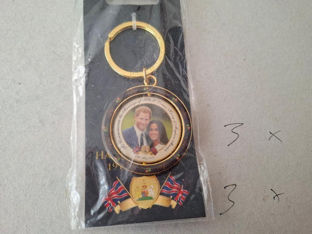 sleutelhanger Harry en Meghan, Verzenden, Nieuw