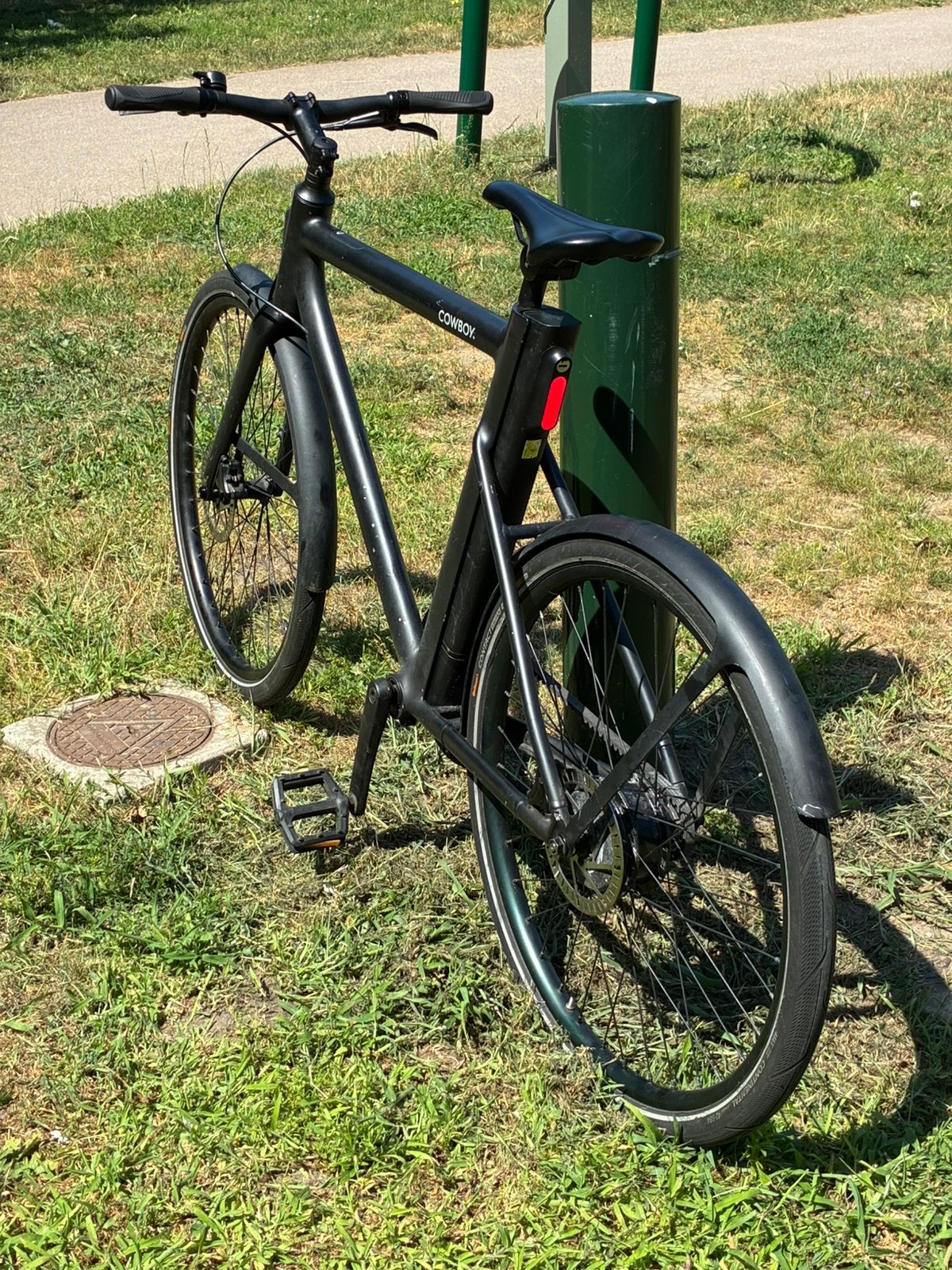 Cowboy C3 black sept 2022 - 3.126km - elektrische fiets, Ophalen, Zo goed als nieuw, 50 km per accu of meer, 55 tot 59 cm