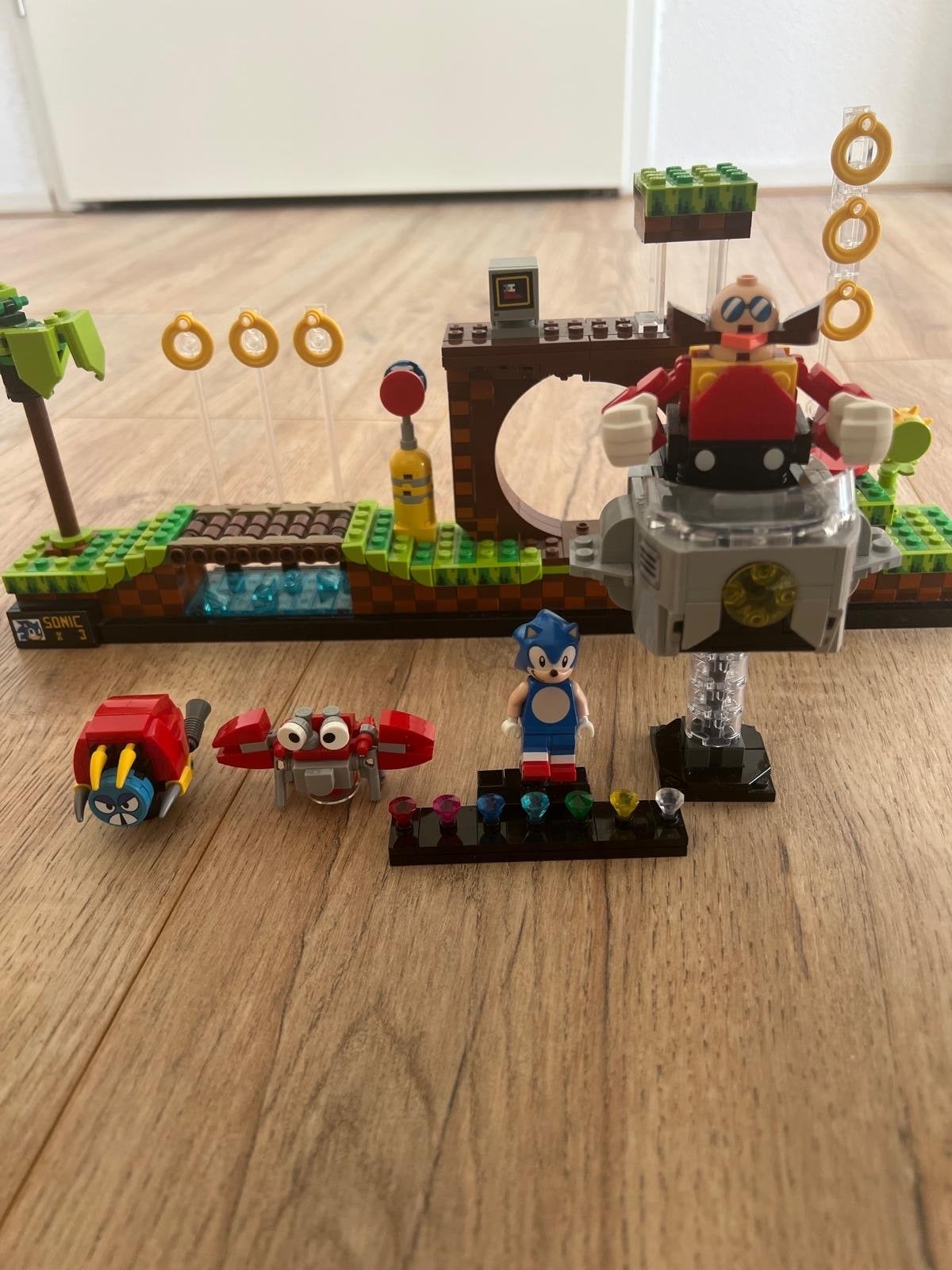 LEGO Ideas Sonic the Hedgehog Green Hill Zone (21331), Ophalen of Verzenden, Gebruikt, Overige merken