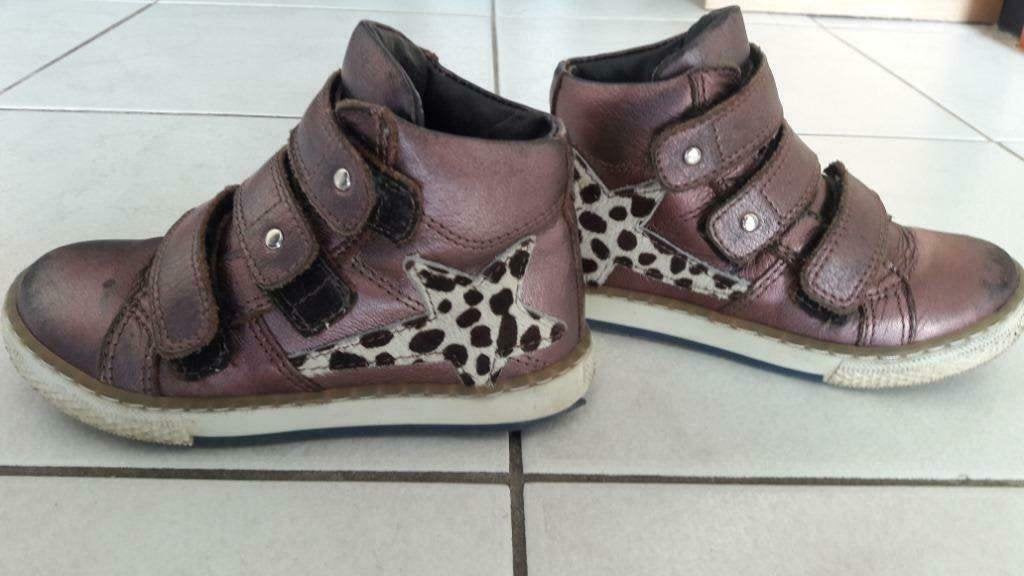 Kanjers schoenen maat 26 - echt leder, Ophalen of Verzenden, Gebruikt, Meisje, Schoenen