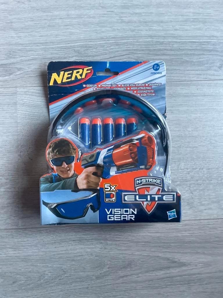 Nerf Vision Gear and darts N-Strike Elite 5St nieuw in, Ophalen of Verzenden, Nieuw