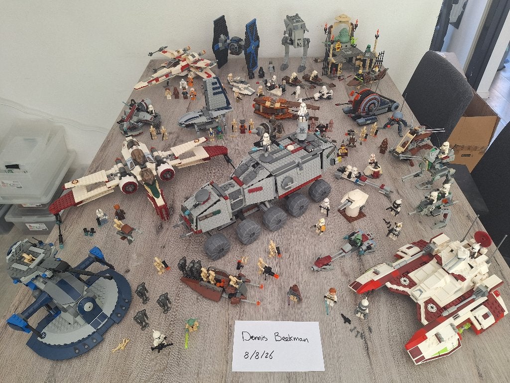 Lego Star Wars collectie, Kinderen en Baby's, Speelgoed | Duplo en Lego, Gebruikt, Star Wars, Compleet, Lego