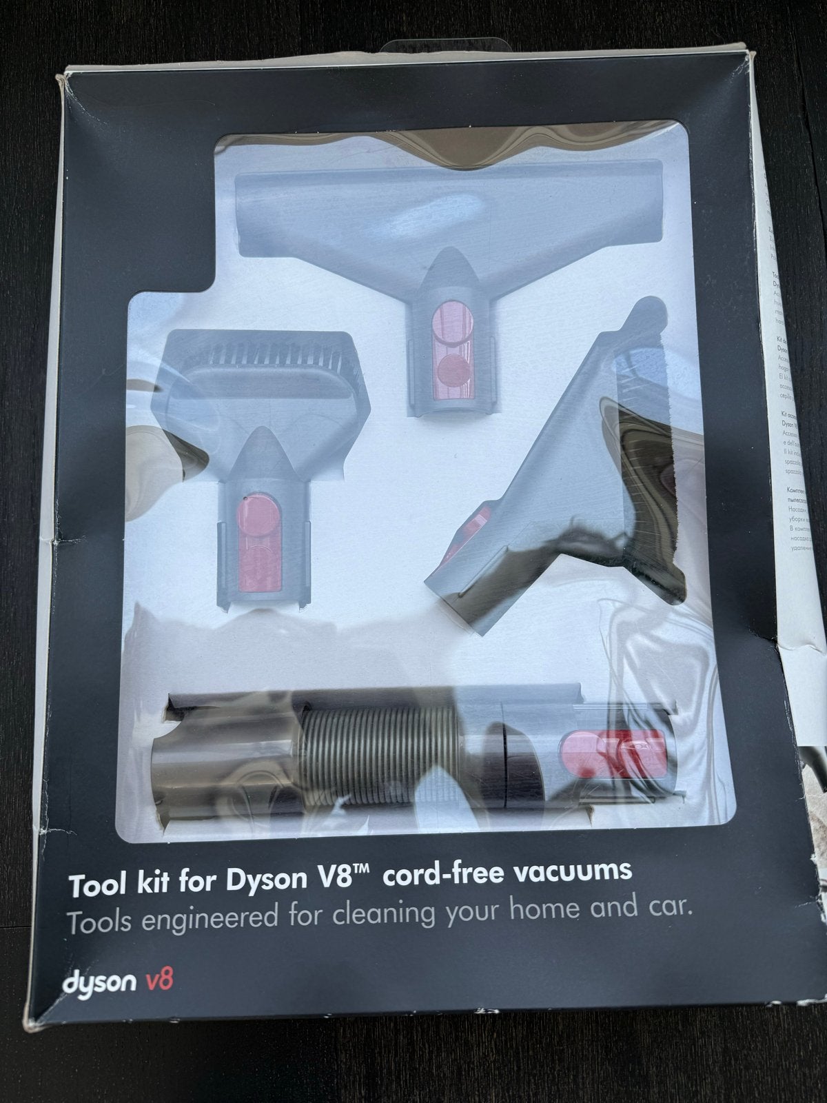 Dyson Opzetborstels Set voor V8 Stofzuiger, Ophalen, Inclusief accessoires, Overige typen, Nieuw