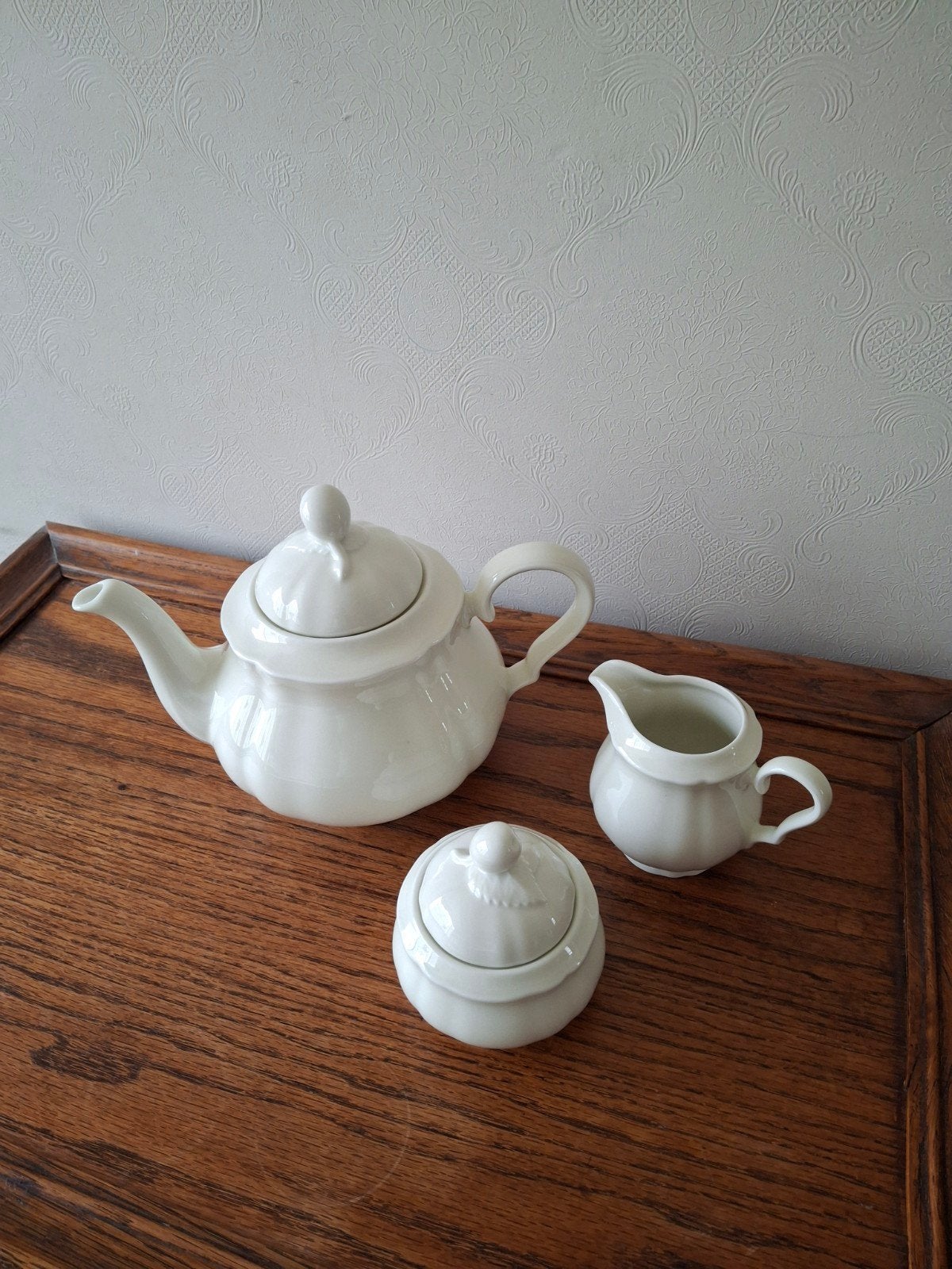 Seltmann Weiden Marie-Luise Theeservies (3-delig), Antiek en Kunst, Ophalen of Verzenden