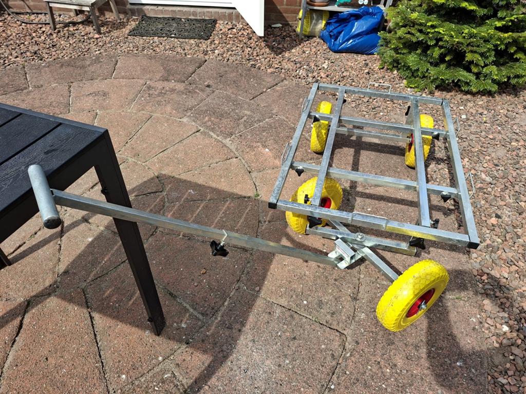 Ombouwbare ( bench)transport trolley, Ophalen, Zo goed als nieuw