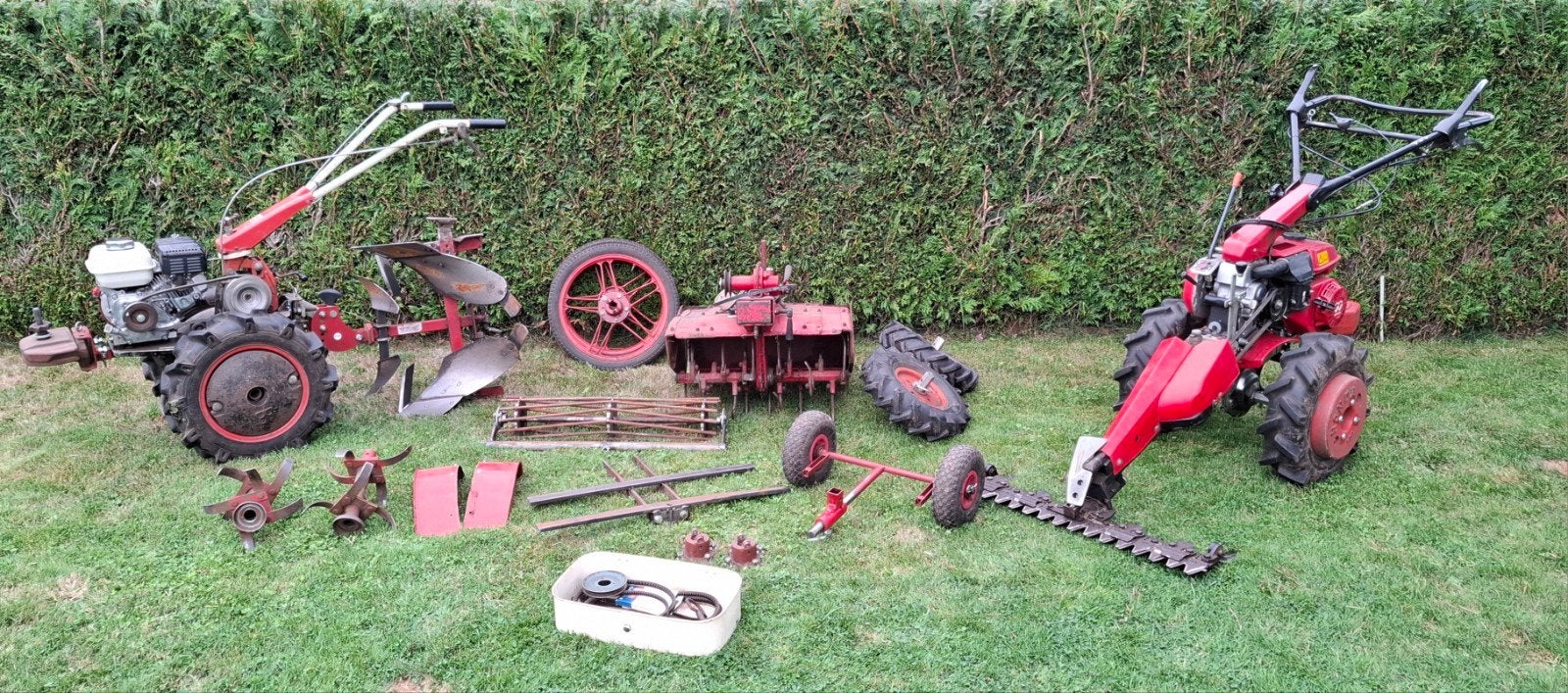 Tuinfrees Honda zeer nette en complete set, Tuin en Terras, Ophalen, Gebruikt, Cultivator, Honda