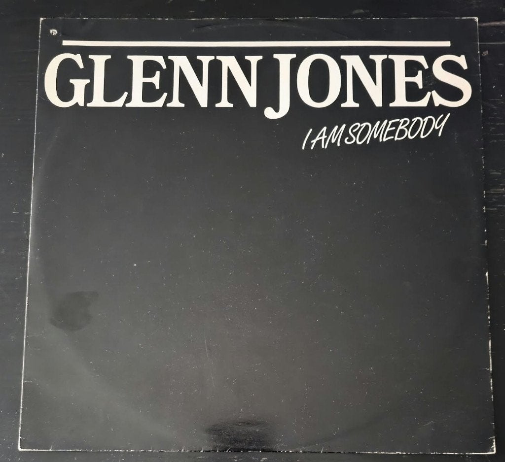 Glenn Jones – I Am Somebody 12 Inch Maxi single (m2457341392) — Vinyl ...
