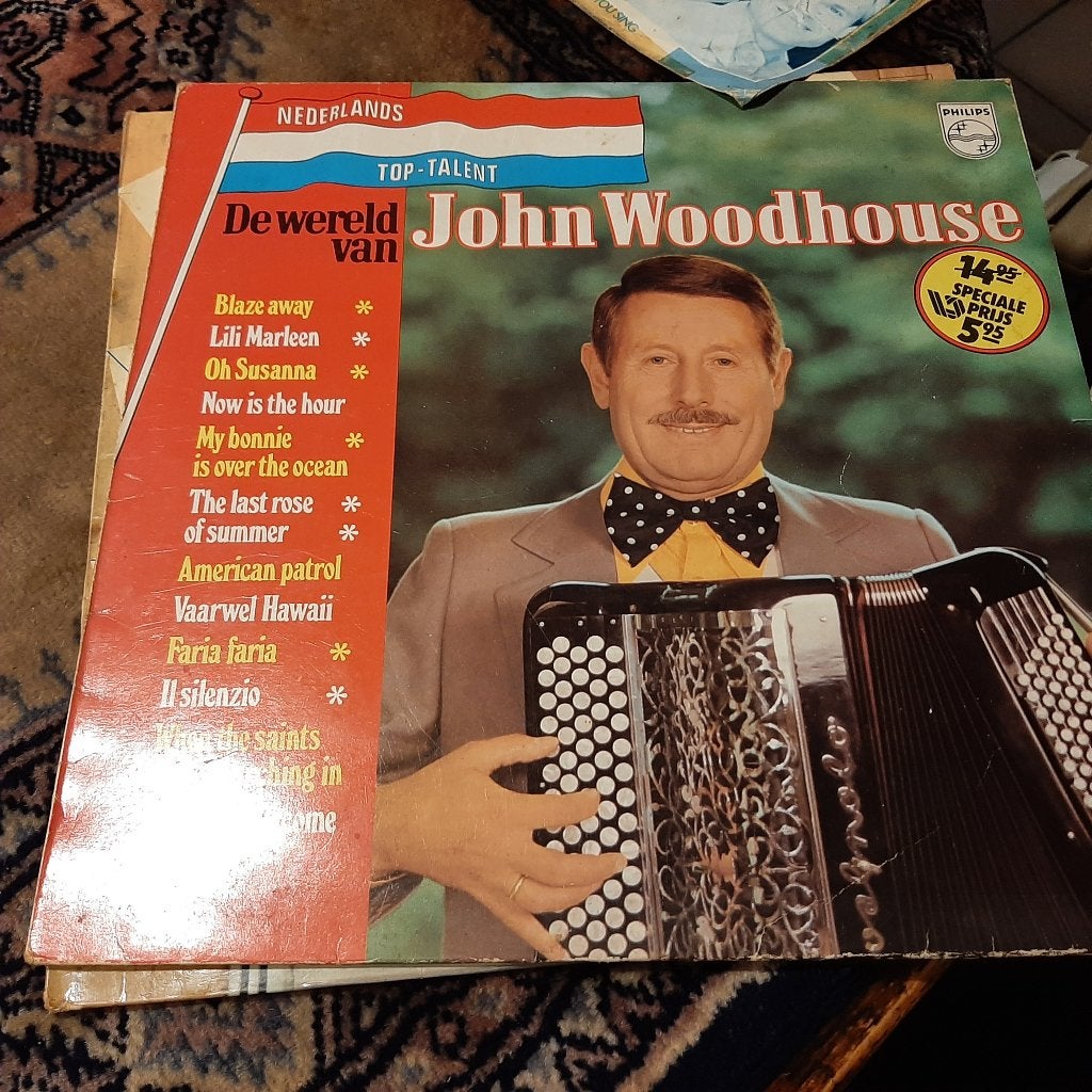 LP's oa accordeon muziek, Ophalen of Verzenden, Gebruikt, Overige formaten, LP