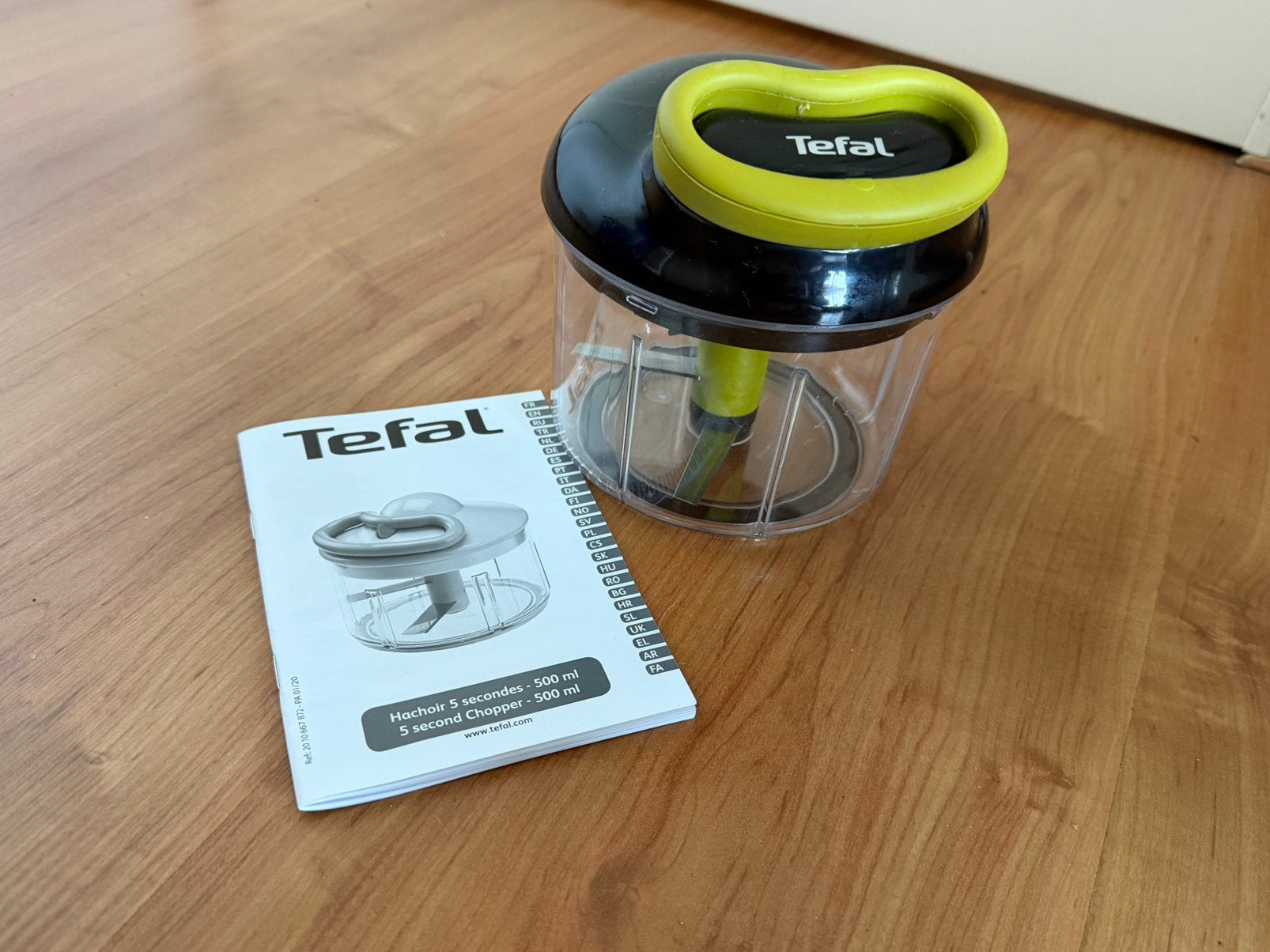 Tefal handmatige hakmachine, Ophalen, Zo goed als nieuw