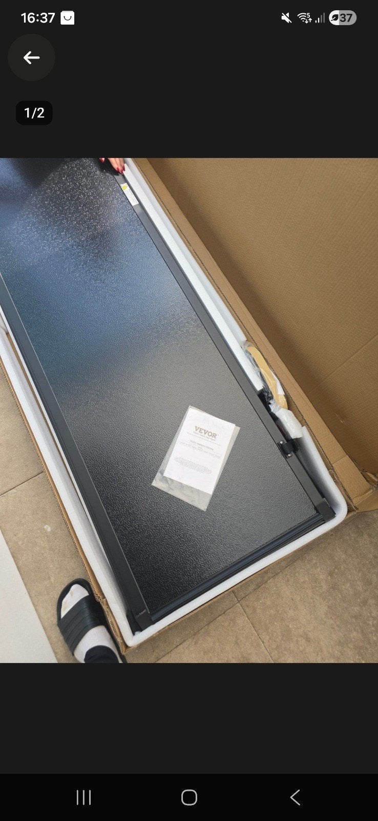 Tonneau cover pickup universele ( dodge ram gen4 ), Ophalen of Verzenden, Nieuw, Minder dan 80 cm, Dakraam
