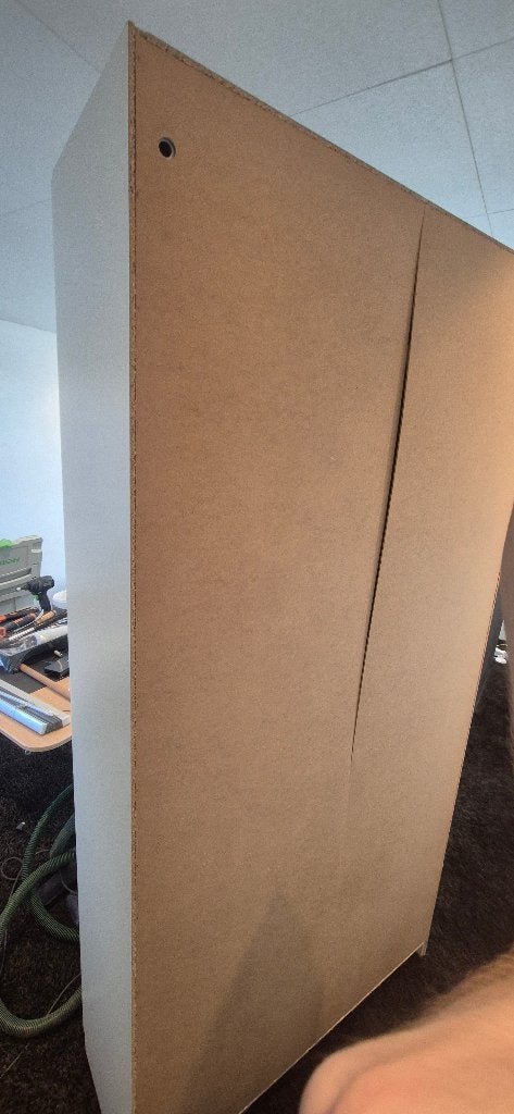 Kledingkast, Ophalen, Gebruikt, 100 tot 150 cm, Met lade(s)