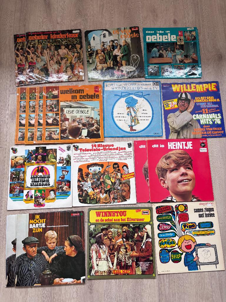 Vinyl LP - Nostalgisch Kinder & TV Muziek, Cd's en Dvd's, Vinyl | Kinderen en Jeugd, Ophalen of Verzenden, Gebruikt