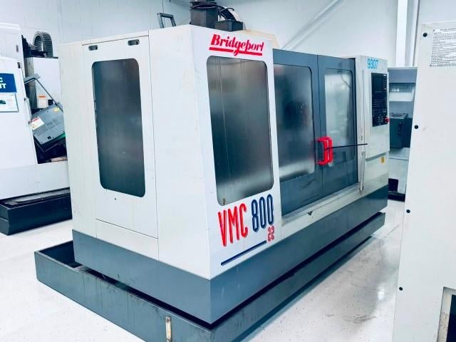 freesbank Bridgeport VMC800/22 - Heidenhain TNC370, Ophalen, Gebruikt, Elektrisch, Overige soorten