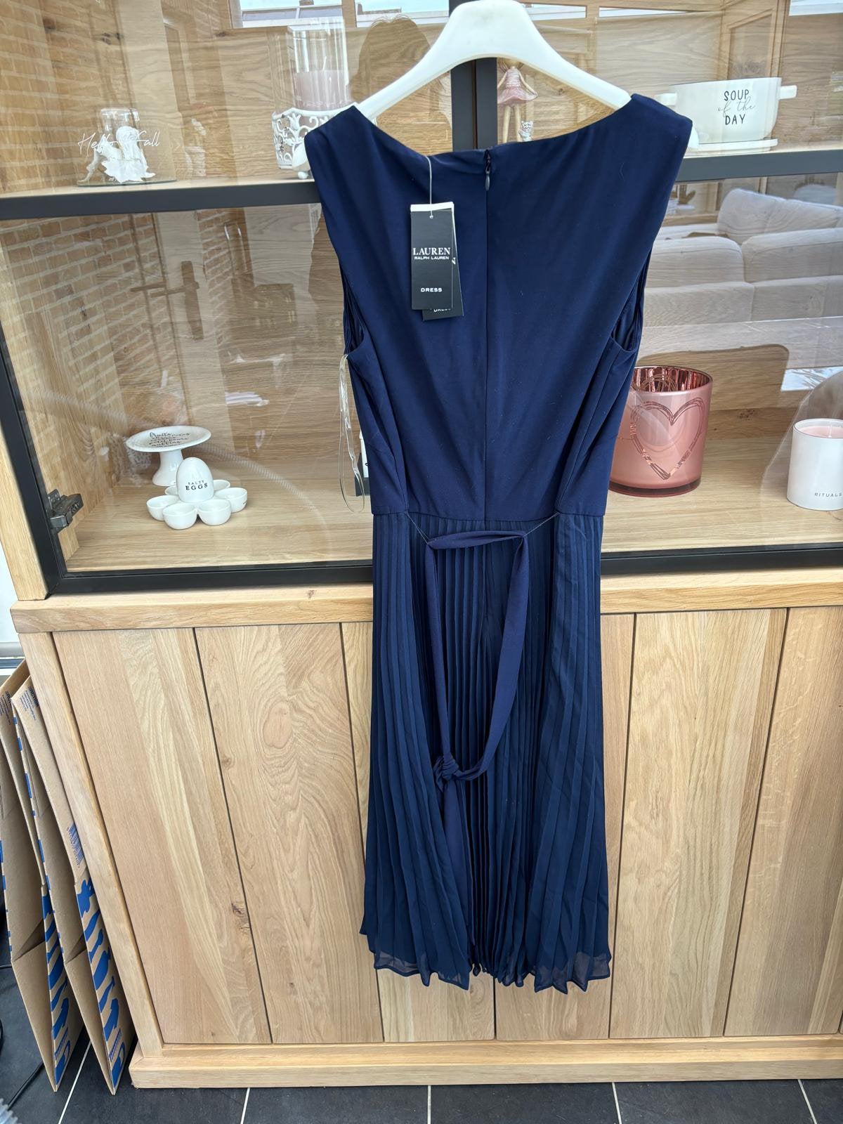 Jurk Ralph Lauren ( nieuw ), Maat 38/40 (M), Blauw, Nieuw, Ophalen of Verzenden