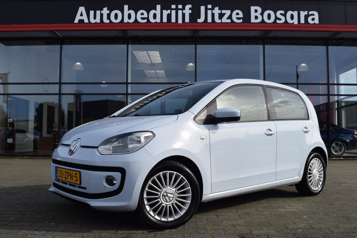 Volkswagen up! 1.0 High Up! 5Drs BlueMotion Airco | Full Map, Voorwielaandrijving, Euro 5, Stof, Gebruikt