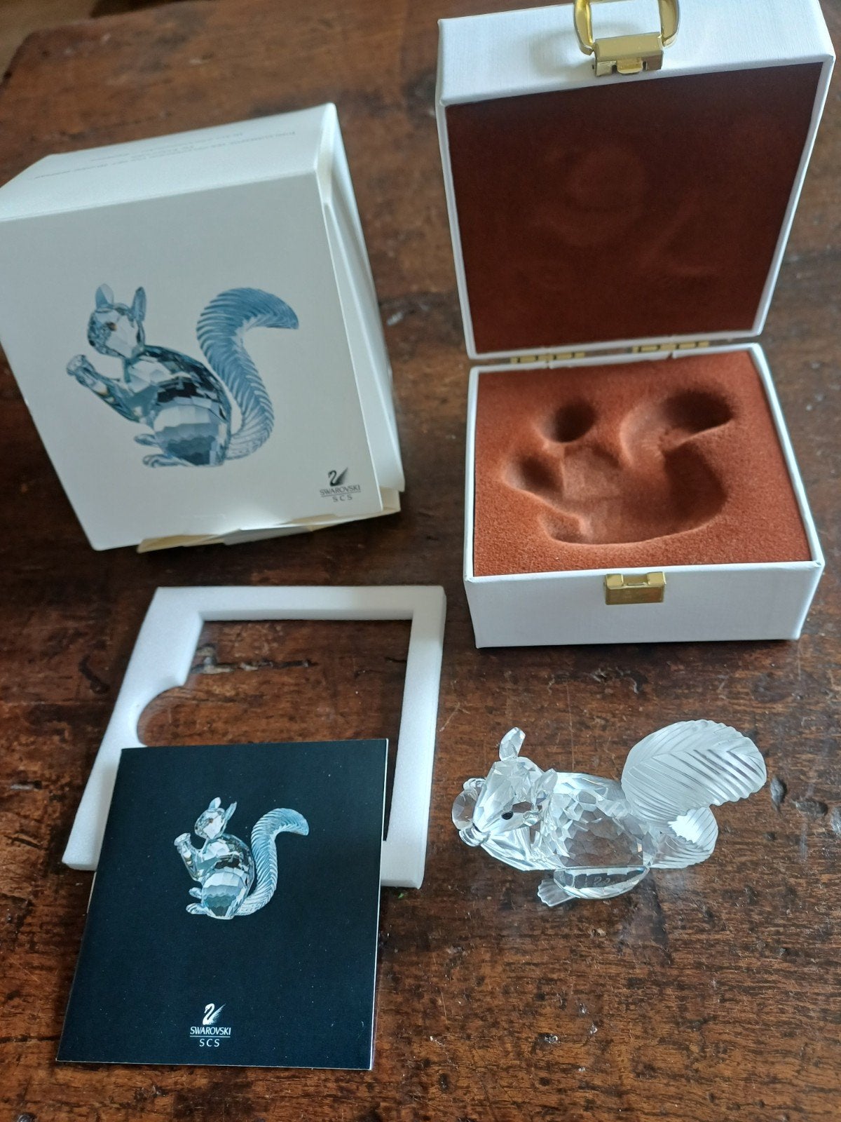 Swarovski, de eekhoorn., Verzamelen, Ophalen of Verzenden, Zo goed als nieuw, Figuurtje
