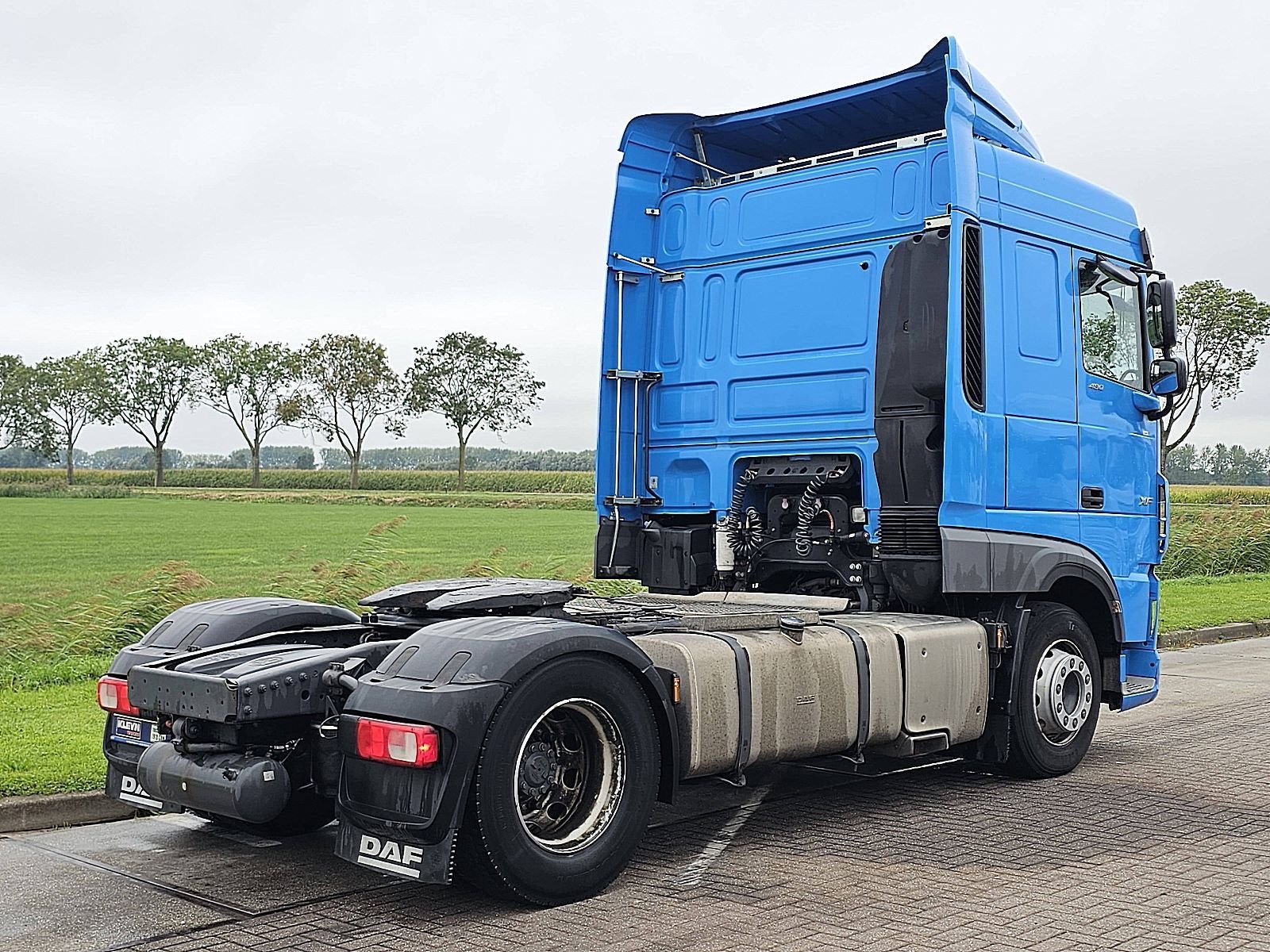 DAF XF 480 intarder, Automaat, Euro 6, Blauw, Bedrijf