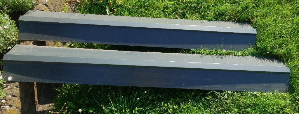 Nokstukken en afdekmateriaal / windveer / zetwerk, Overige kleuren, Zo goed als nieuw, 15 m² of meer, Metaal