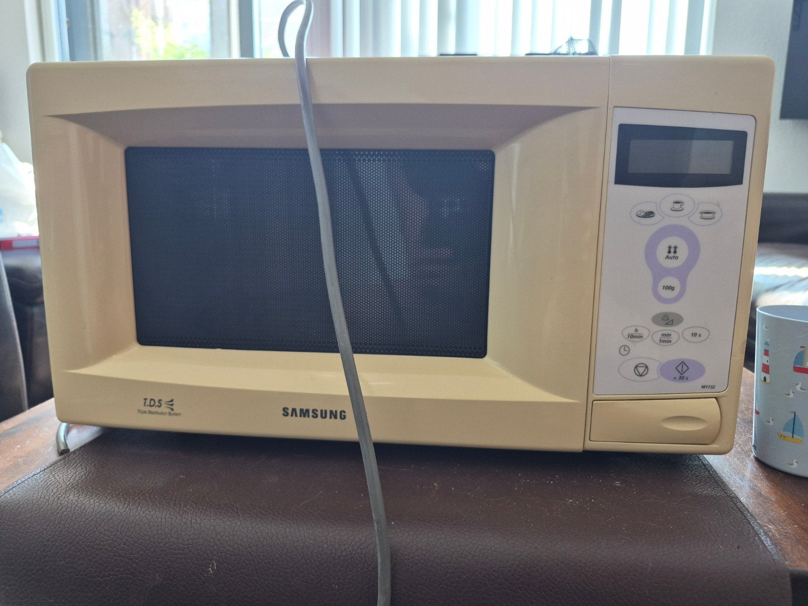 Gratis! Samsung Magnetron - snoer zonder stekker, Ophalen, Gebruikt, Magnetron, Draaiplateau