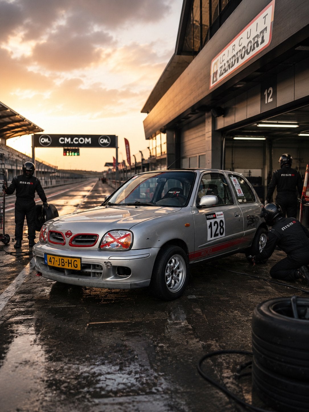 Nissan Micra 1.4 82 PK “Track Weapon” K11 Circuitauto Gizfab, Voorwielaandrijving, Stof, 4 cilinders, 840 kg
