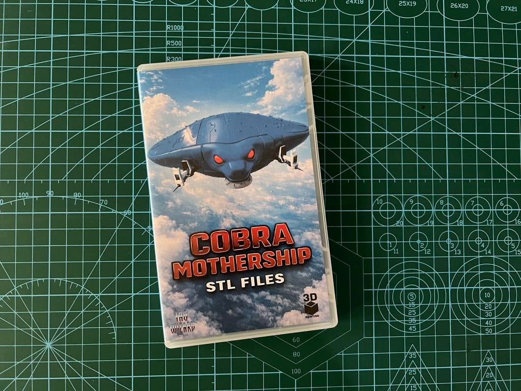 Gi Joe , Cobra Mothership STL 3D files op micro SD, Verzamelen, Speelgoed, Ophalen of Verzenden, Nieuw