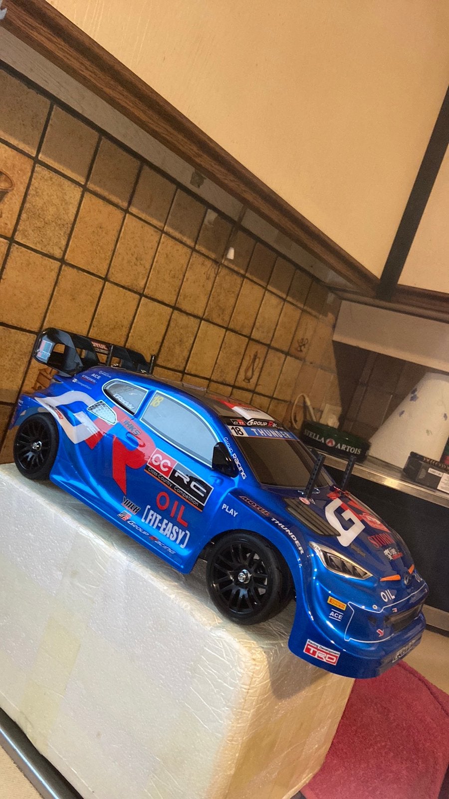 RC Tamiya TT-02 Toyota Yaris GR NAGELNIEUW, Elektro, Nieuw, Ophalen of Verzenden, Schaal 1:10