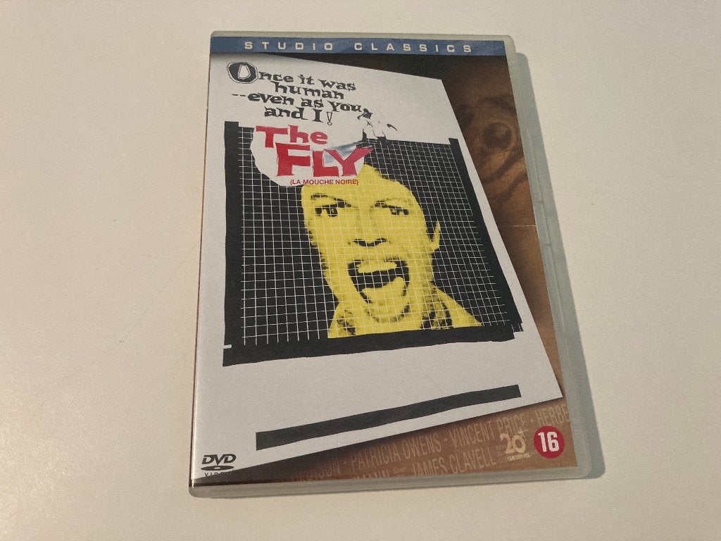 The Fly - Vincent Price 1958 DVD Horror dvd, Cd's en Dvd's, Dvd's | Horror, Vanaf 16 jaar, Ophalen of Verzenden, Zo goed als nieuw