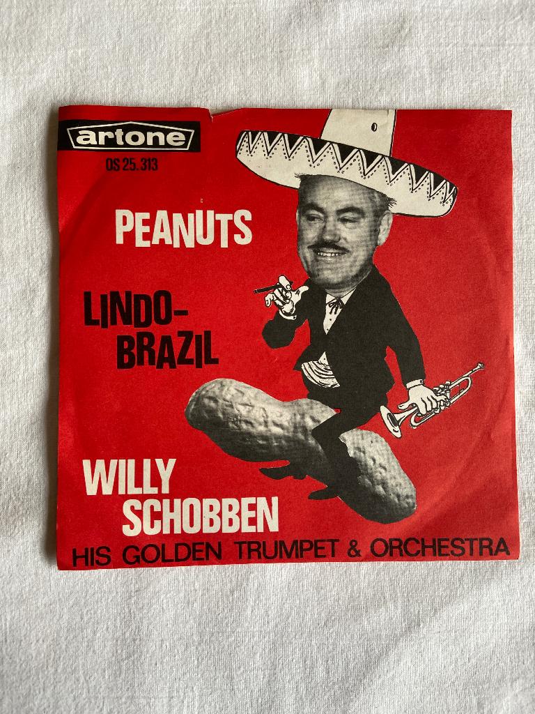 willy schobben - peanuts, 7 inch, Single, Ophalen of Verzenden, Zo goed als nieuw
