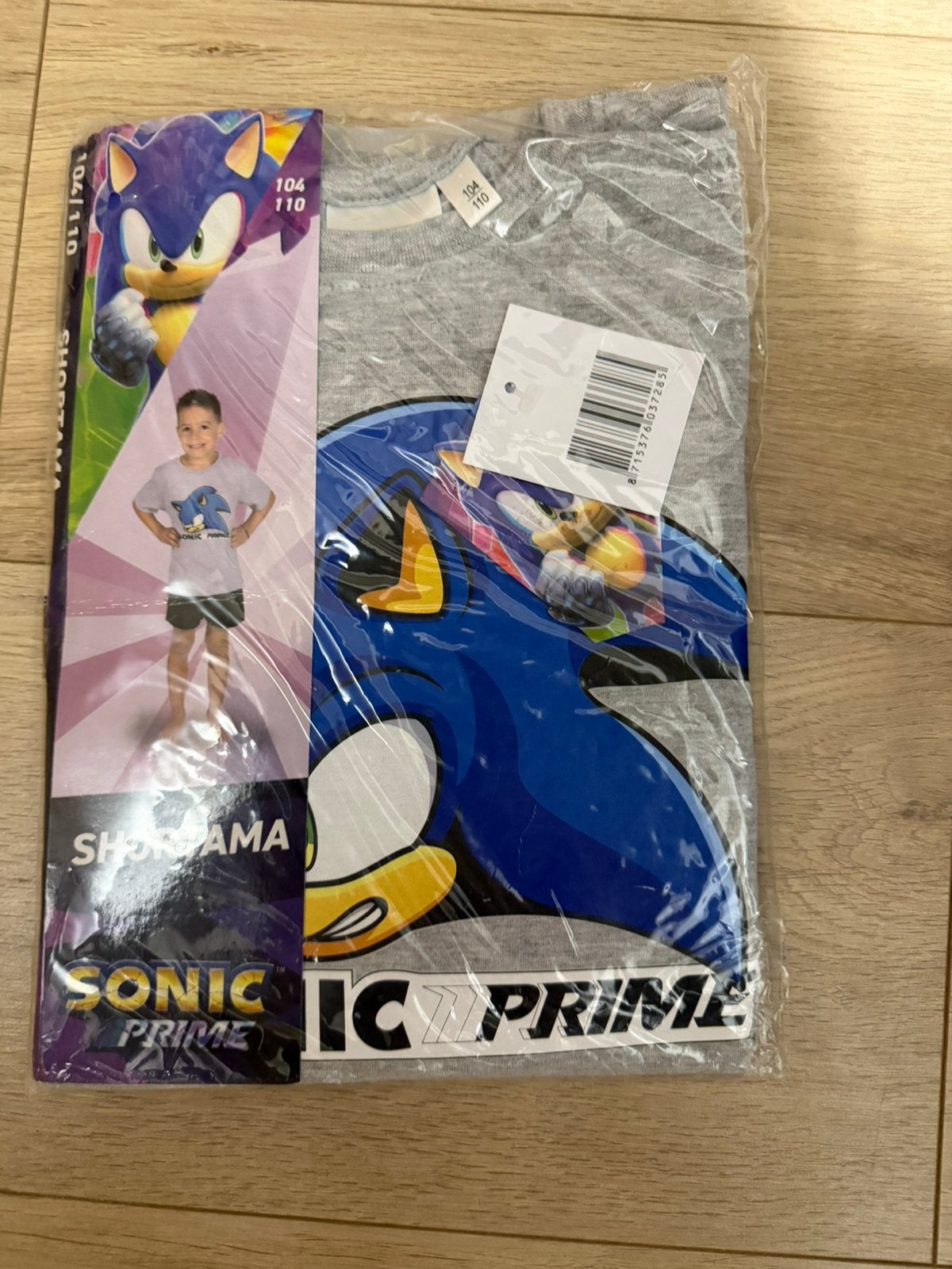 Nieuw! Sonic shortama 104/110 3,-!, Kinderen en Baby's, Ophalen of Verzenden, Nieuw
