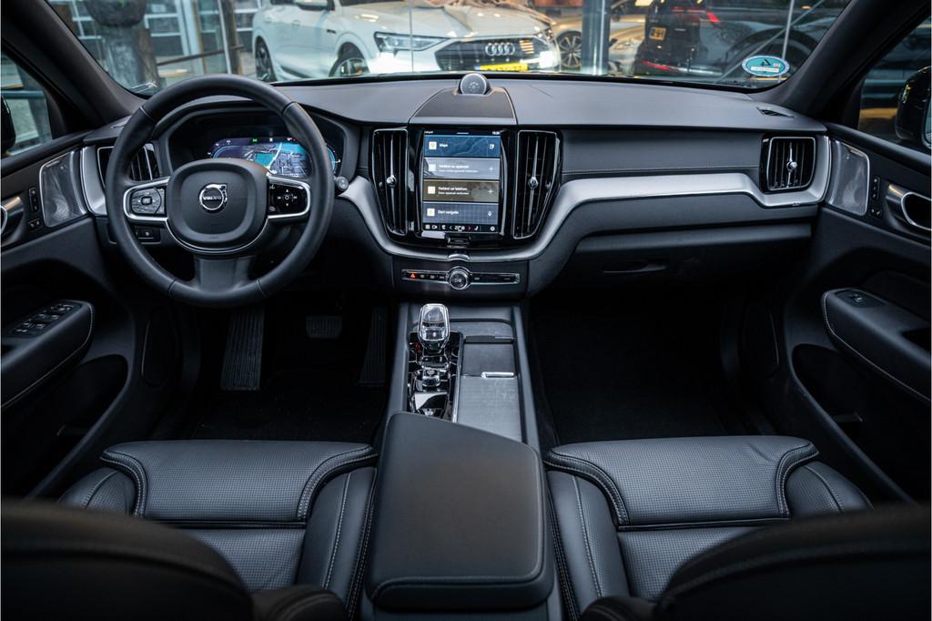 Volvo XC60 2.0 T6 Plug-in hybrid AWD Ultimate Black Edition, Automaat, 12 maanden, Verwarming stoelen achter, Gebruikt