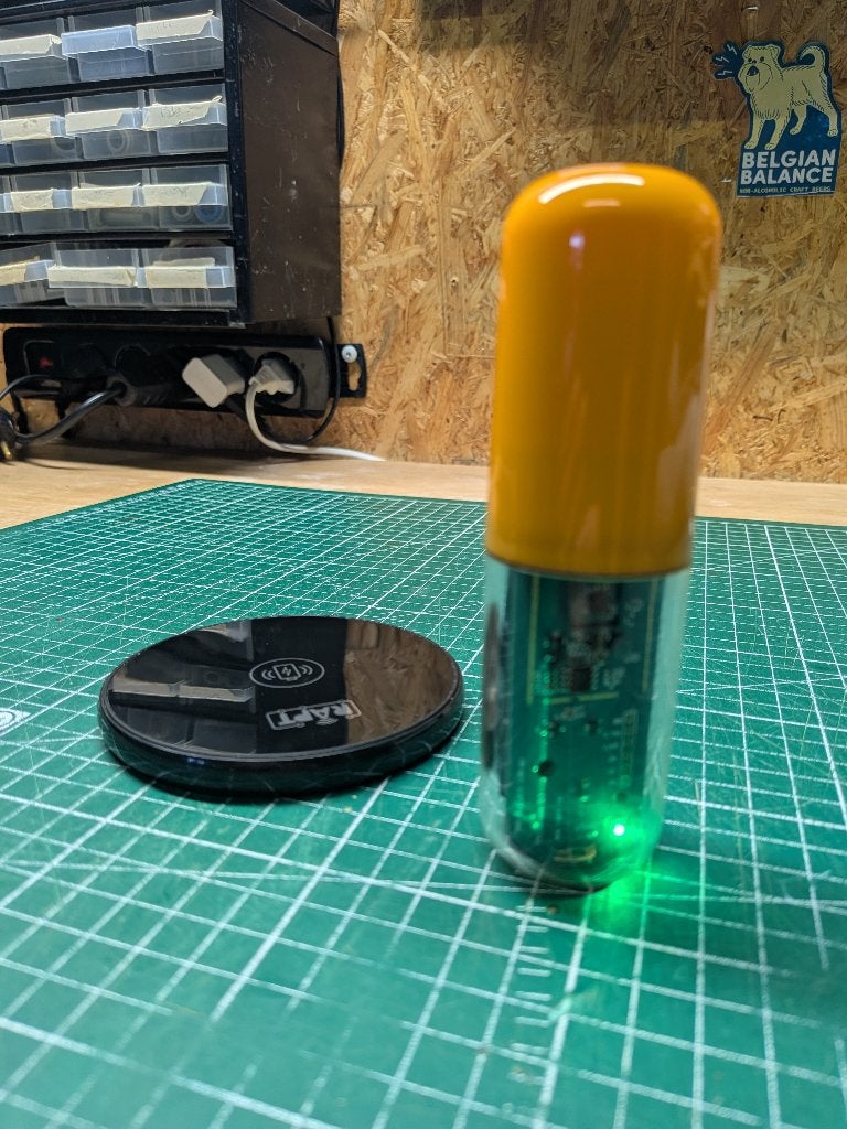 Rapt Pill digitale hydrometer met oplaadstation, Ophalen of Verzenden, Gebruikt