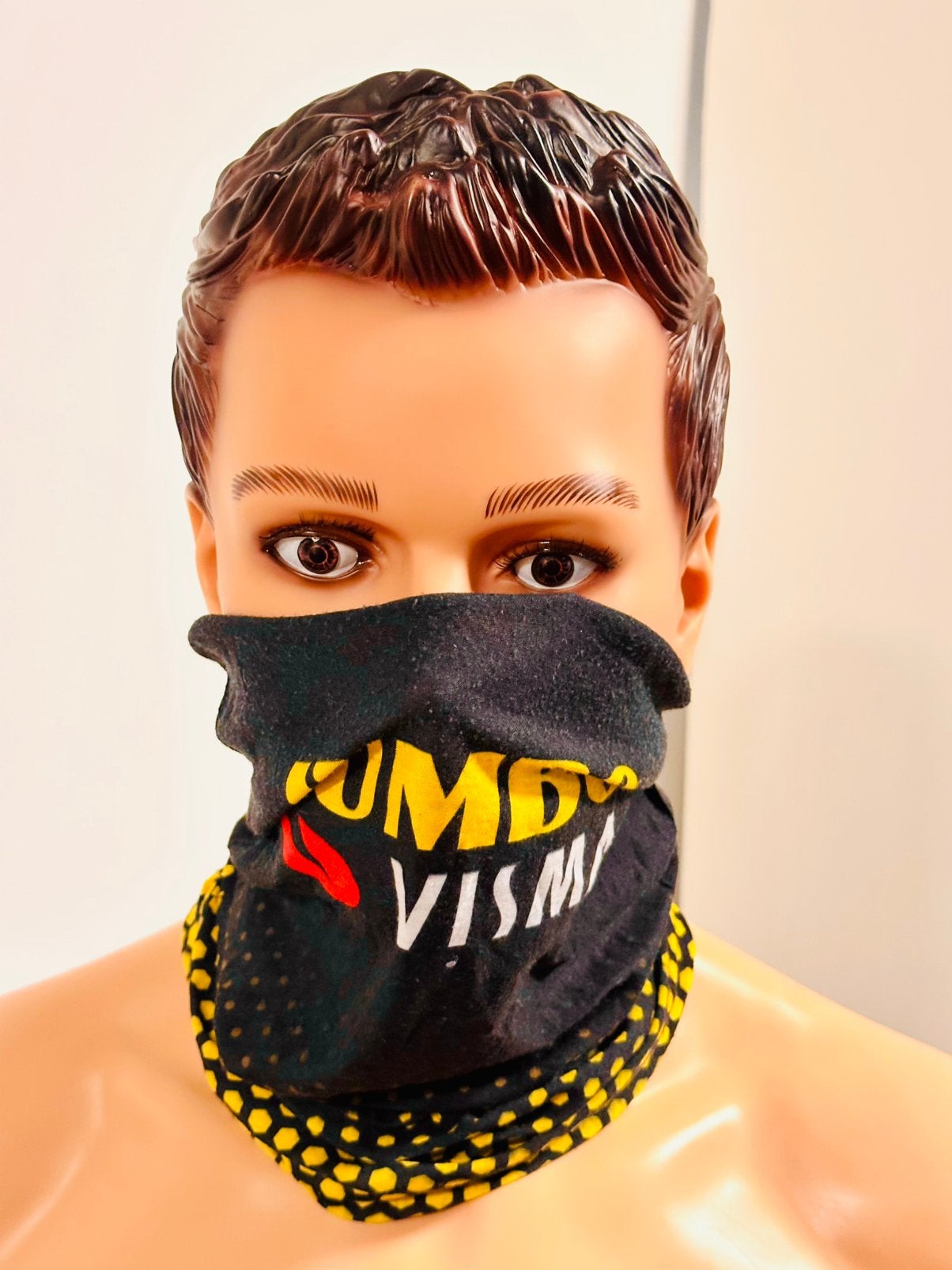 Nekwarmer buf wielrenkleding fietskleding Jumbo Visma Fila, Dames, Overige maten, Ophalen of Verzenden, Zo goed als nieuw