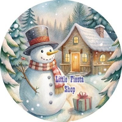 lf920 ouwel retro winter 20x4,7cm eetbare cupcake rondjes, Ophalen of Verzenden, Nieuw, Cupcakes, Versiering