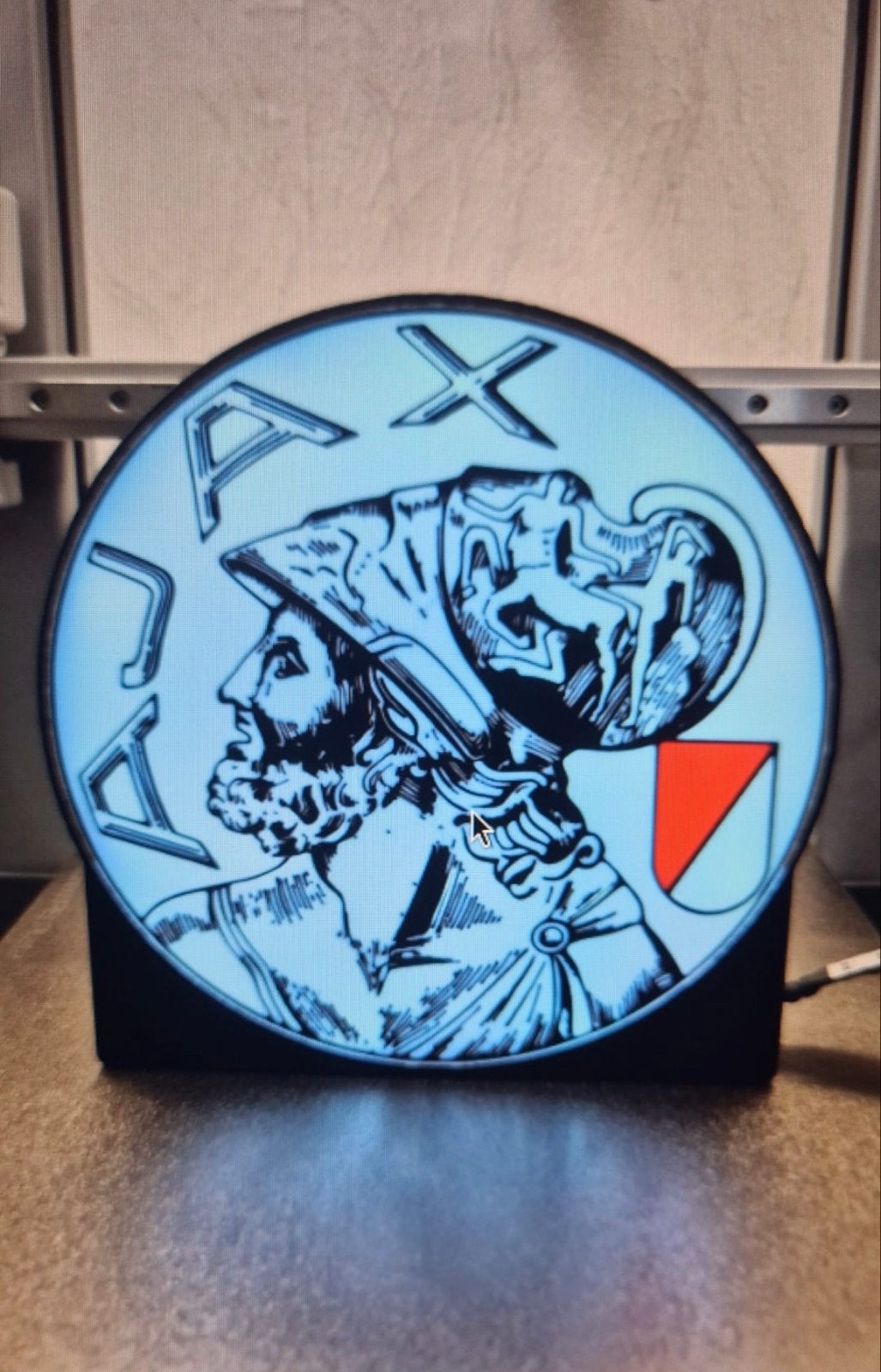 Ajax LED lamp, Overige merken, Kunststof, Meerkleurig, Nieuw