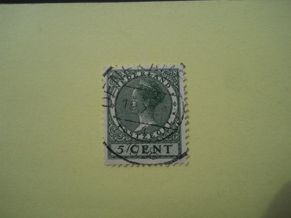 Nederland 1924 Kon. Wilhelmina Nvph.149 Denekamp Wassenaar, Postzegels en Munten, Ophalen of Verzenden, T/m 1940, Gestempeld