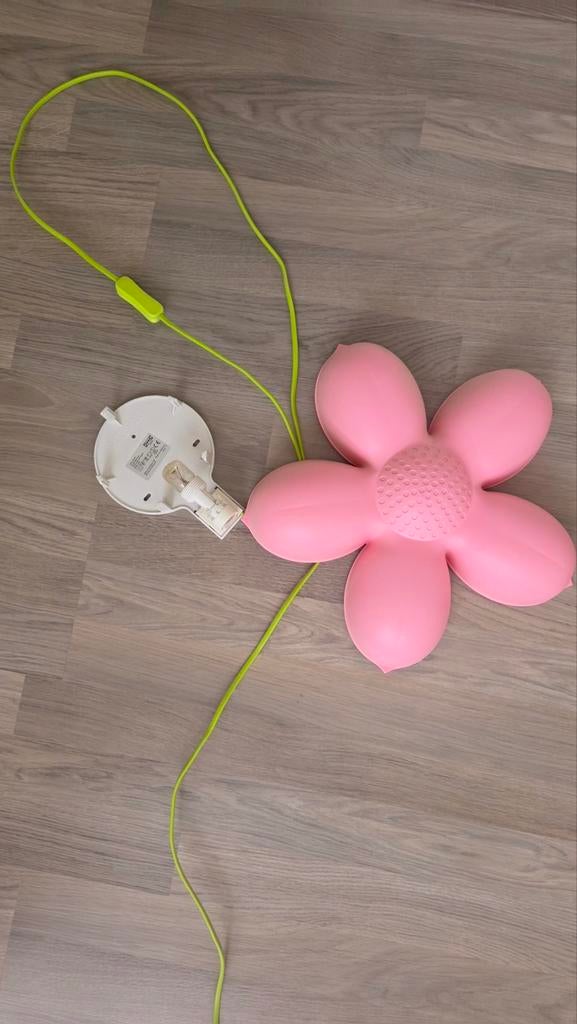 IKEA SMILA BLOMMA Roze Bloemen Wandlamp Kinderkamer, Ophalen, Gebruikt, Kinderkamer, Speels, Bloem